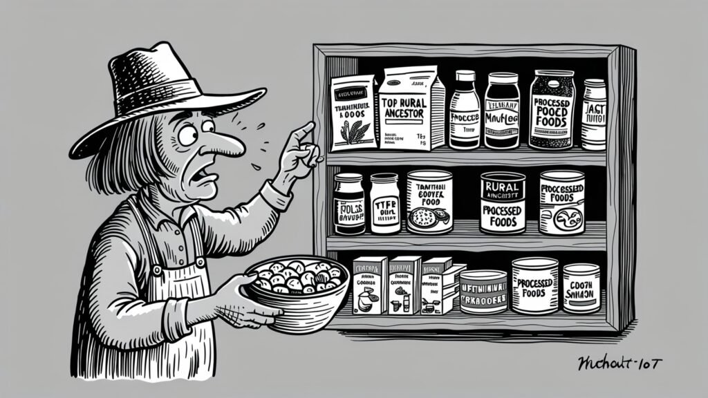 chapeu-engracado-entre-ingredientes-tradicionais-e-industrializados